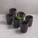 A set of 6 Ardesto Lucca Grey brown 360 ml cups. ArdestoAR2936GMC photo 1