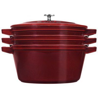 Staub Stackable 4-piece Bordeaux Cookware Set LEGOURMET14552687 photo
