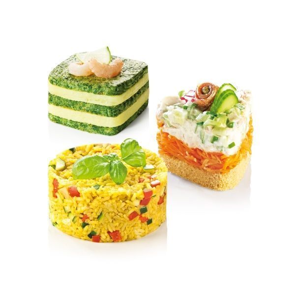 GrandCHEF food shaping molds, 4 pcs Tescoma428724 photo