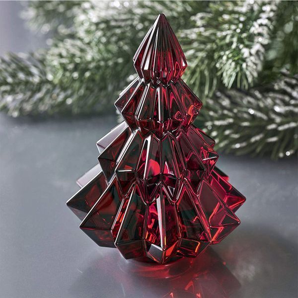 Crystal Christmas Tree "NOEL RED NOBILIS FIR", Red, 14 cm BACCARAT_2813074 photo
