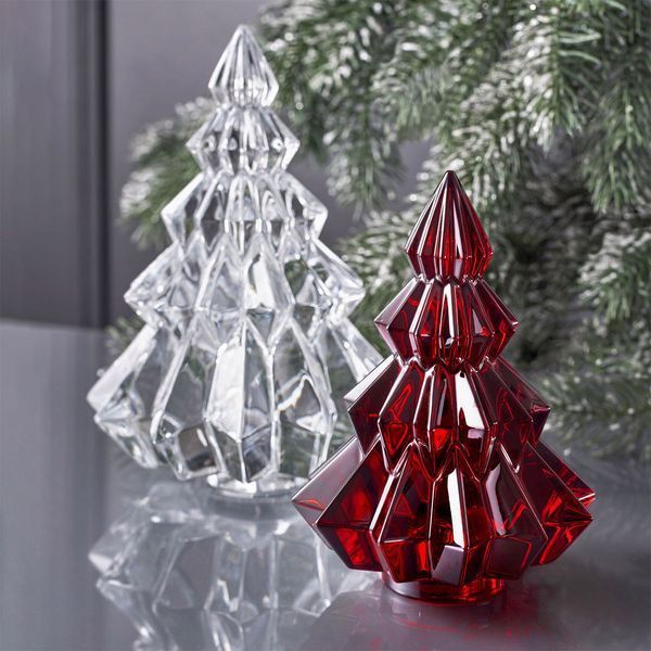Crystal Christmas Tree "NOEL RED NOBILIS FIR", Red, 14 cm BACCARAT_2813074 photo