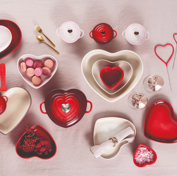 Блюдо Le Creuset Heart 32х27 см бежеве Le Creuset80616327160003 фото