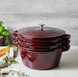 Staub Stackable 4-piece Bordeaux Cookware Set LEGOURMET14552687 photo 12