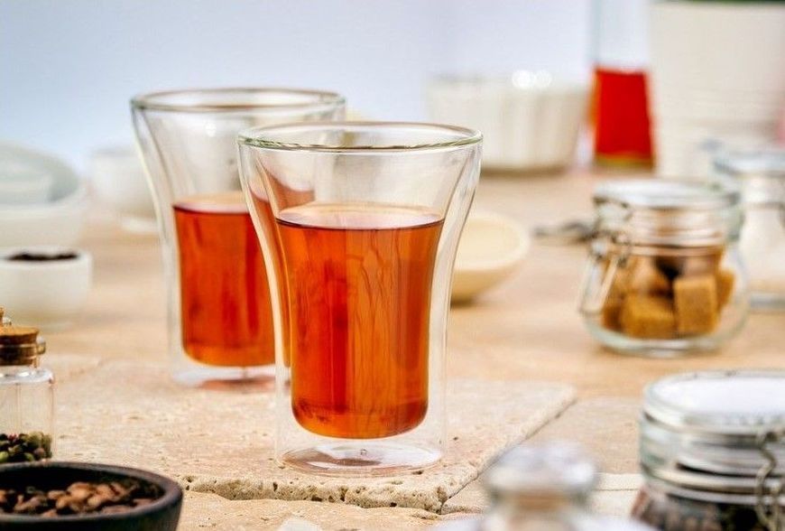 Set of Bodum Assam double-walled thermal cups, 2 pieces, 250 ml each. Bodum4556-10 photo