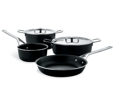 Набор посуды Alessi 6 предметов черный LEGOURMETAJM100S6A фото