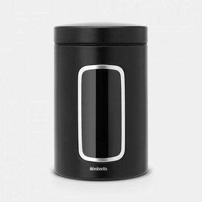 Set of containers for storing bulk products Brabantia Window 1.4 L 2 pcs. Brabantia333521 photo