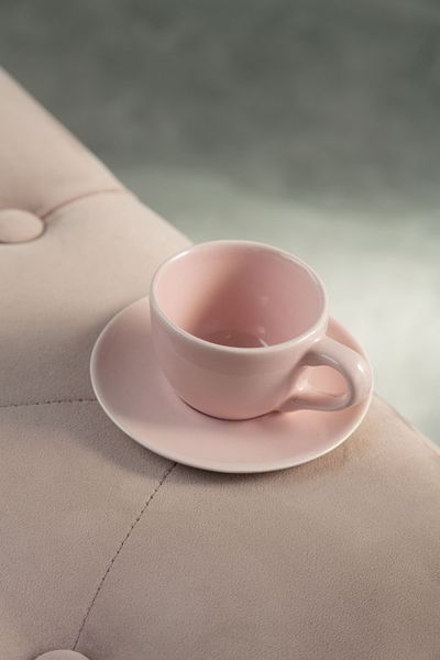 Набор из 6 блюдец Dovbysh Porcelain Vona 10,5 см розовый Dovbysh Porcelain100028 фото