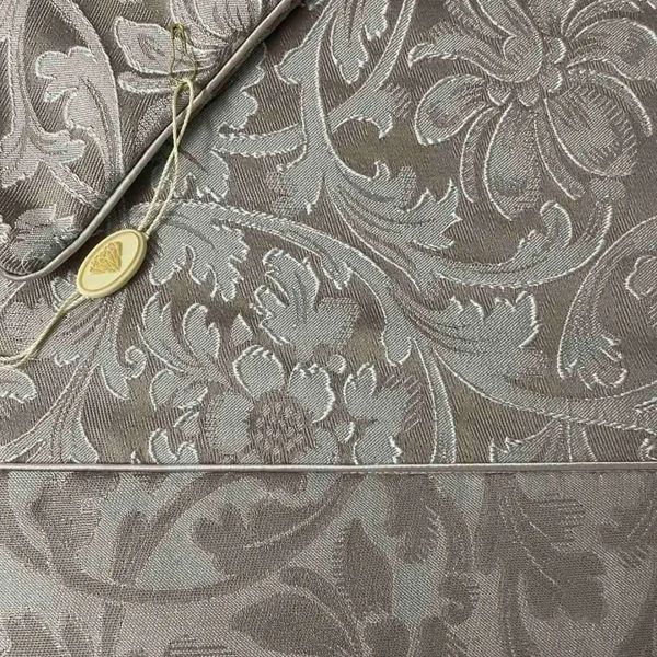 Jacquard Bedspread Diamond Cobel Euro Maxi 240x260 cm with 2 Pillowcases 50x70 cm, 100% Cotton, Beige Gobel-V-2-4PC-Bej photo
