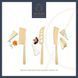 Ніж для сиру (комплект, 3 шт.) Artesa CHEESE KNIFE SET, в коробці (ARTCHSBRA3PC) ArtesaARTCHSBRA3PC фото 2
