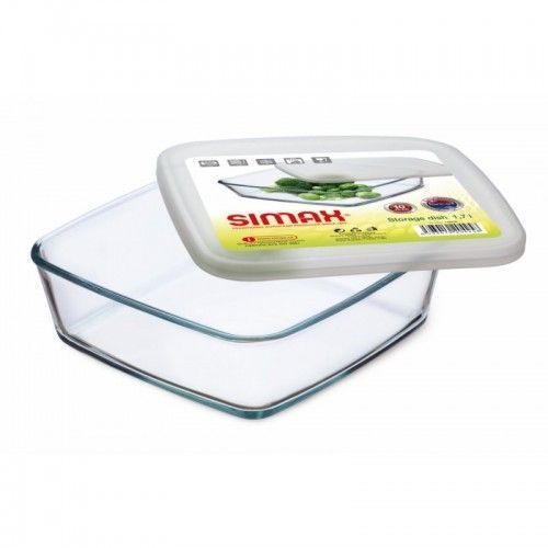 Харчовий контейнер Simax Color 1,7 л квадратний Simaxs7466/D/L фото