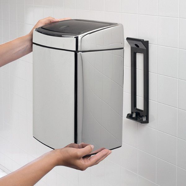 Бак для сміття Brabantia Touch Bin 10 л сірий Brabantia477201 фото