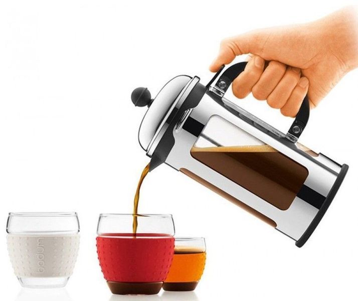 Bodum Pavina set of 2 glasses 350 ml with silicone insert. Bodum11185-913 photo