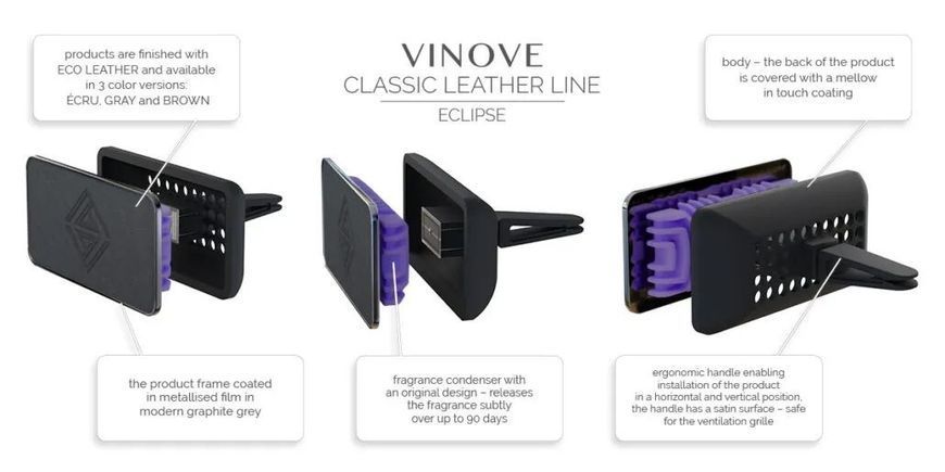 Ароматизатор в авто Vinove LEATHER VinoveV16-01 фото