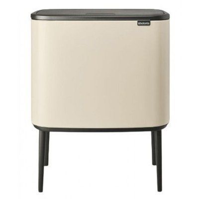 Бак для сміття Brabantia Touch Bin Bo 11+23 л бежевий Brabantia201585 фото