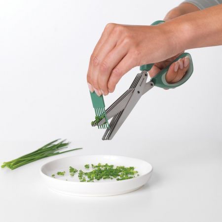 Brabantia Tasty+ 22.2 cm Herb Scissors with Brush Brabantia121685 photo