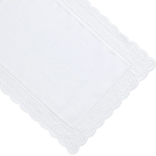 Placemat with snow-white lace "Paloma" WEISSFEE_1829304 20 photo