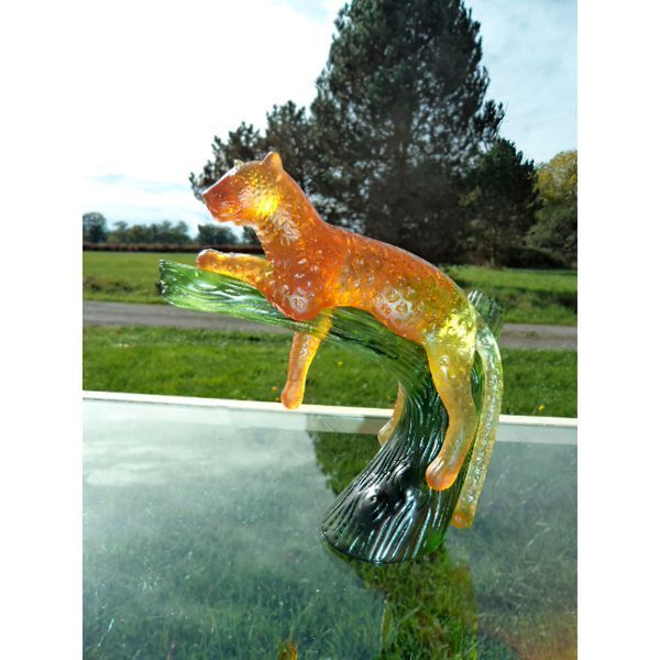 Статуетка "Amber Panther" DAUM_05027-2 фото