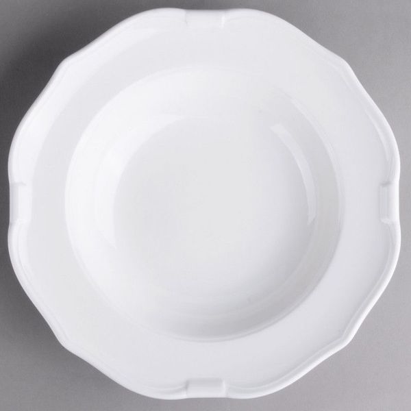 Villeroy & Boch La Scala 24 cm white deep plate. Villeroy & Bochmr 16-3318-2700 photo