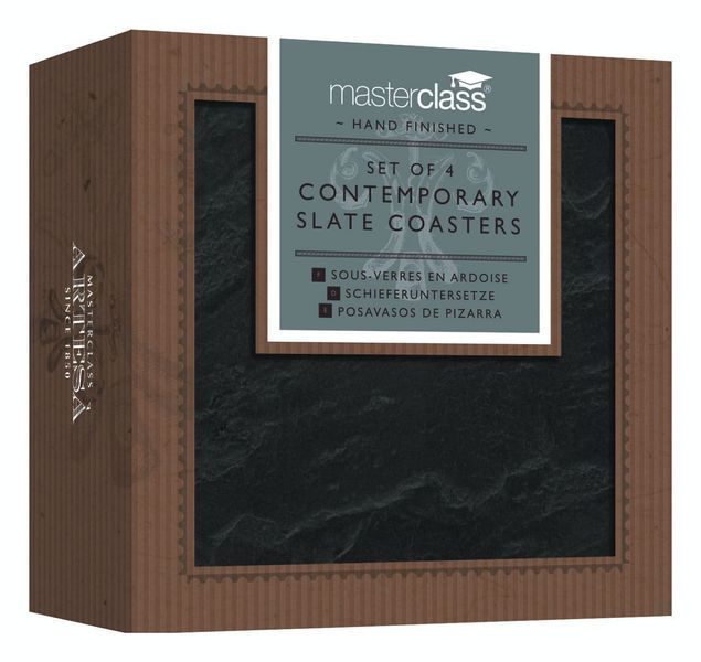 Сервировочный коврик (комплект из 4 шт.) Artesa SLATE COASTERS, SET OF FOUR, 10CM, в коробке (ARTDCPK4) ArtesaARTDCPK4 фото