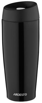 Ardesto Easy Travel 0.45L thermos cup, stainless steel, black. ArdestoAR2645TB photo