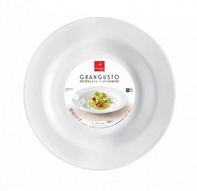 Grangusto: тарілка для пасти універсальна 30см, 870мл Bormioli Rocco400850FTB121990 фото
