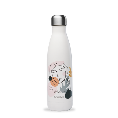 Пляшка (термо) Qwetch 500 ml. WOMAN Blanc cr&eacute;me (QD3368) QwetchQD3368 фото