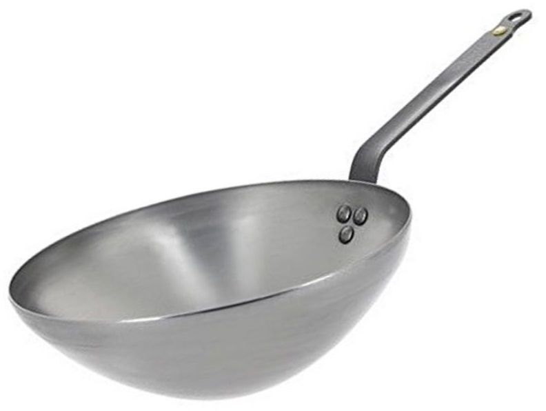 De Buyer Mineral B Element 28 cm Wok Pan De Buyer5618.28 photo