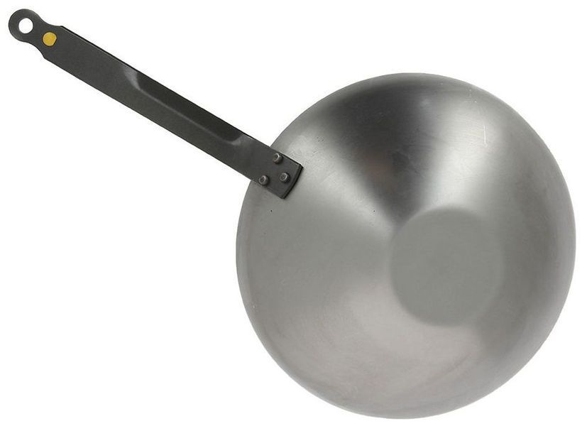 De Buyer Mineral B Element 28 cm Wok Pan De Buyer5618.28 photo
