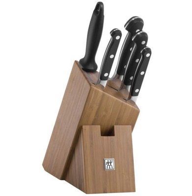 Zwilling Pro 6-piece knife set with a sharpening steel. Zwilling38436-000-0 photo