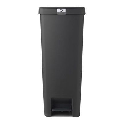 Бак для сміття Brabantia Pedal Bin StepUp 40 л темно-сірий Brabantia800023 фото