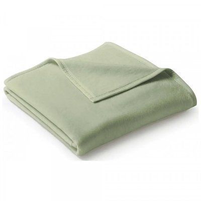 Плед BIEDERLACK Uno Cotton Salbei 140x180 см 743343 фото
