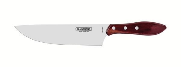 Meat knife 20.3 cm Tramontina Barbecue Polywood wide blade. Tramontina21191/178 photo