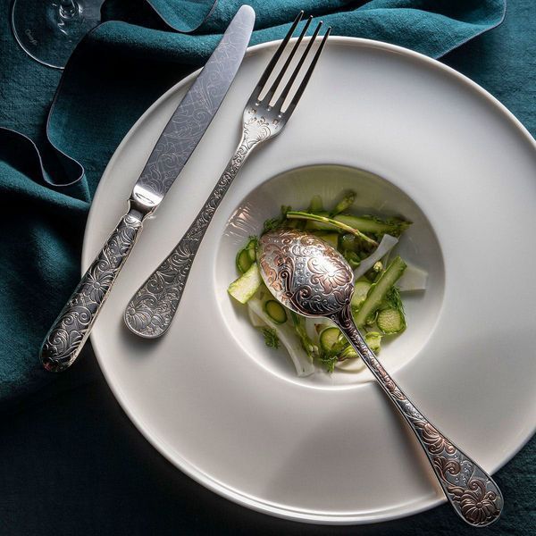 Dessert Fork "Jardin D'Eden" CHRISTOFLE_54015 photo