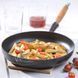 Сковорода Le Creuset Satin black 24 см чугунная черная деревянная ручка Le Creuset20058240000460 фото 7