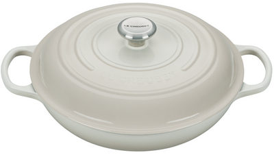 Le Creuset Signature 3.5L 30cm Low Beige Pot Le Creuset21180307164430 photo