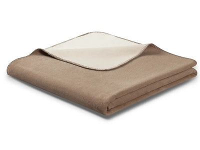 Плед Biederlack Doubleface Melange 1265 GR Palisade-Feder 150x200 см luli771797 фото
