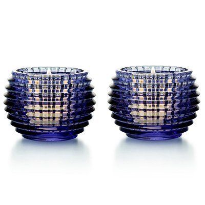 Підсвічник синій "EYE VOTIVE BLUE X2" BACCARAT_2811096 фото