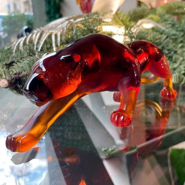 Статуетка "Amber Panther" DAUM_02466-1 фото