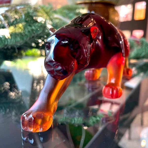 Статуетка "Amber Panther" DAUM_02466-1 фото