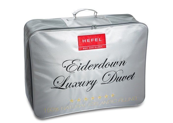 Одеяло гагачий пух в шелке Hefel Eiderdown (GD) Всесезонное HefelD24650GDKS фото