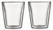 Set of 2 Bodum Canteen glasses, 200 ml each, with double walls. Bodum10109-10 photo 1