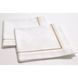Satin napkin with gold embroidery "Pearl" WEISSFEE_826602 85 photo 2