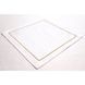 Satin napkin with gold embroidery "Pearl" WEISSFEE_826602 85 photo 3