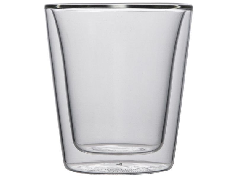 Set of 2 Bodum Canteen glasses, 200 ml each, with double walls. Bodum10109-10 photo