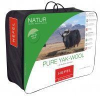Одеяло шерсть як+овечья Hefel Pure Yak-Wool (GD) Всесезонное Hefelh4276140200 фото