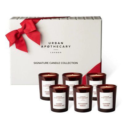 Set of candles 6 pcs Urban apothecary Ruby collection Urban_apothecary_UALWSRCC35_набір photo