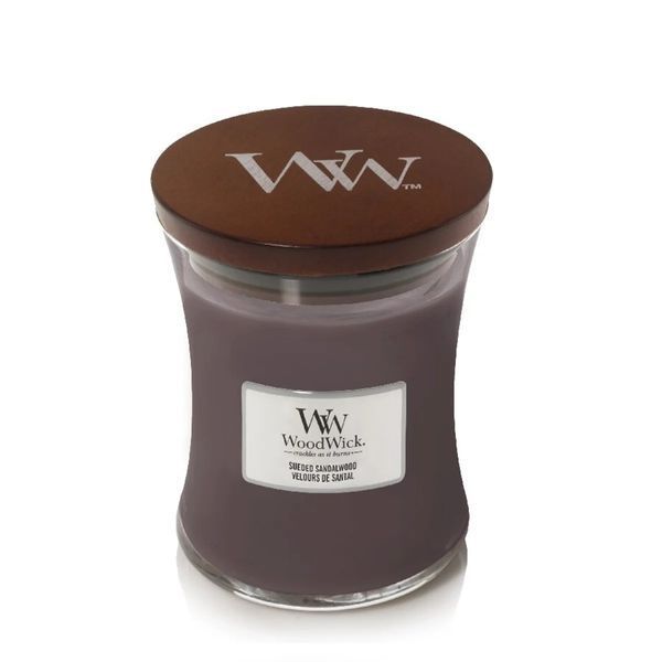 Ароматическая свеча с ароматом замши и сандала Woodwick Ellipse Sueded Sandalwood Woodwick_92024E_275 фото
