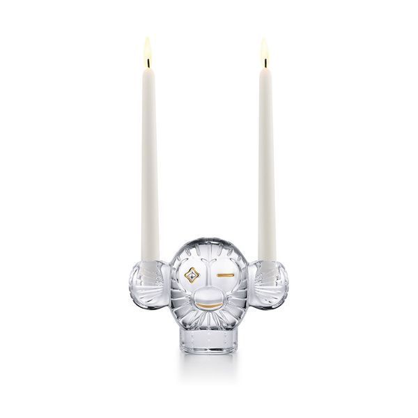 Candlestick "FAUNACRYSTOPOLIS CLEAR MONKEY CANDLESTICK" BACCARAT_2814254 photo