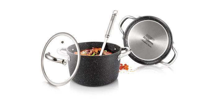Tescoma President Stone 8-piece cookware set LEGOURMET780310 photo