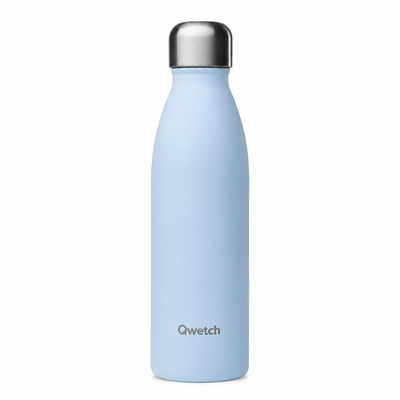 Пляшка Qwetch 500 мл. SINGLE WALL PASTEL Blue (QD7009) QwetchQD7009 фото